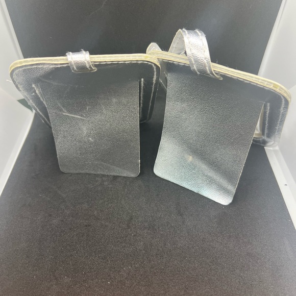 Preowned Silver Tone Luggage Tags (2) - Picture 4 of 7